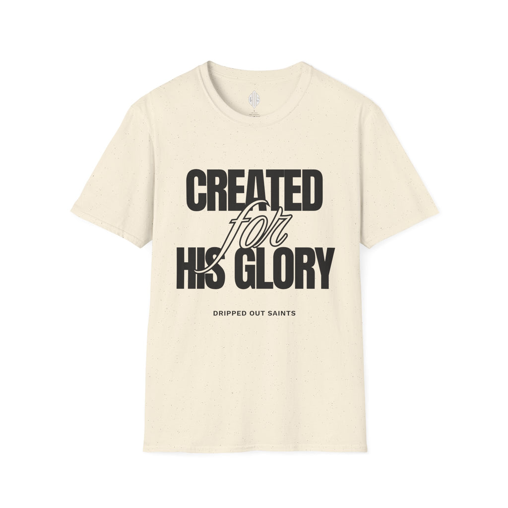 Created for His Glory T-Shirt — Christian Faith Graphic Tee