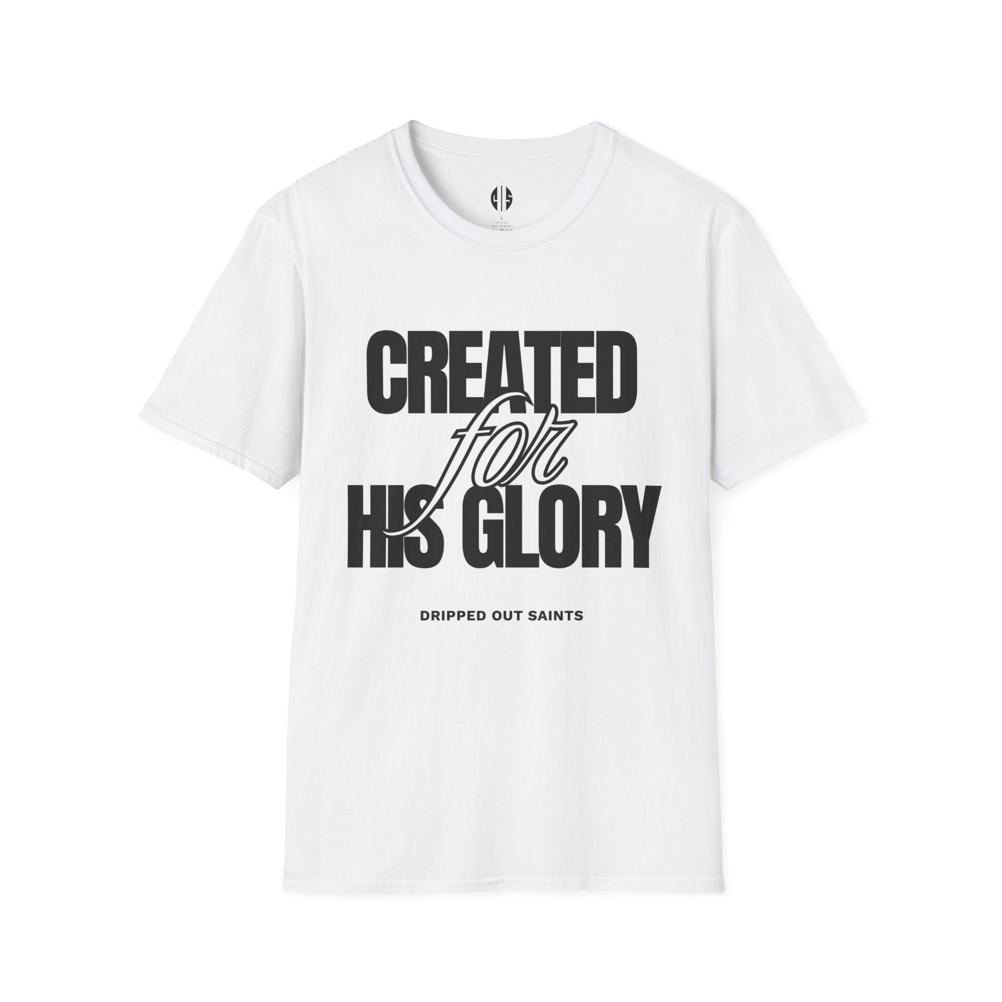 Created for His Glory T-Shirt — Christian Faith Graphic Tee