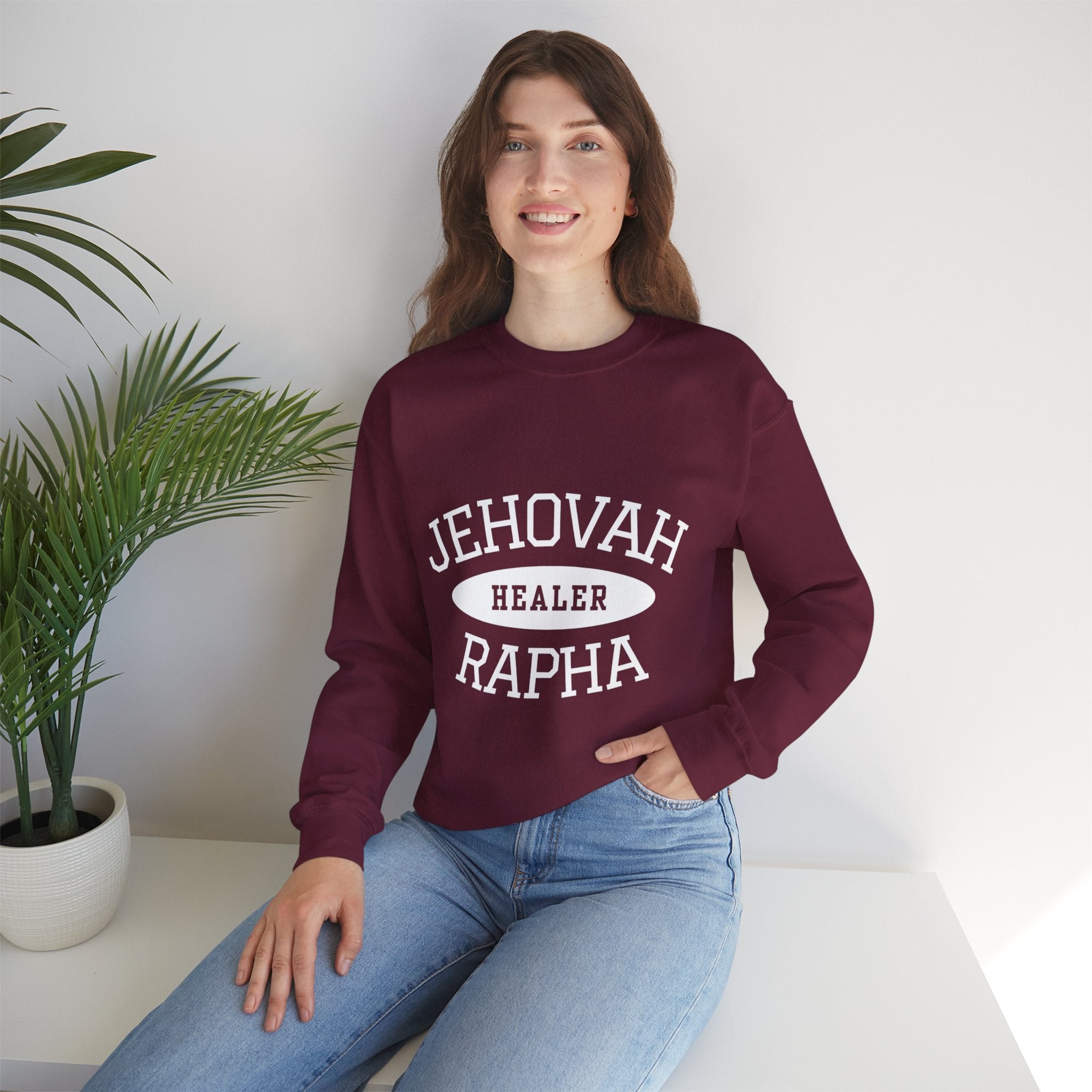 Jehovah Rapha 'Healer' Crewneck Sweatshirt